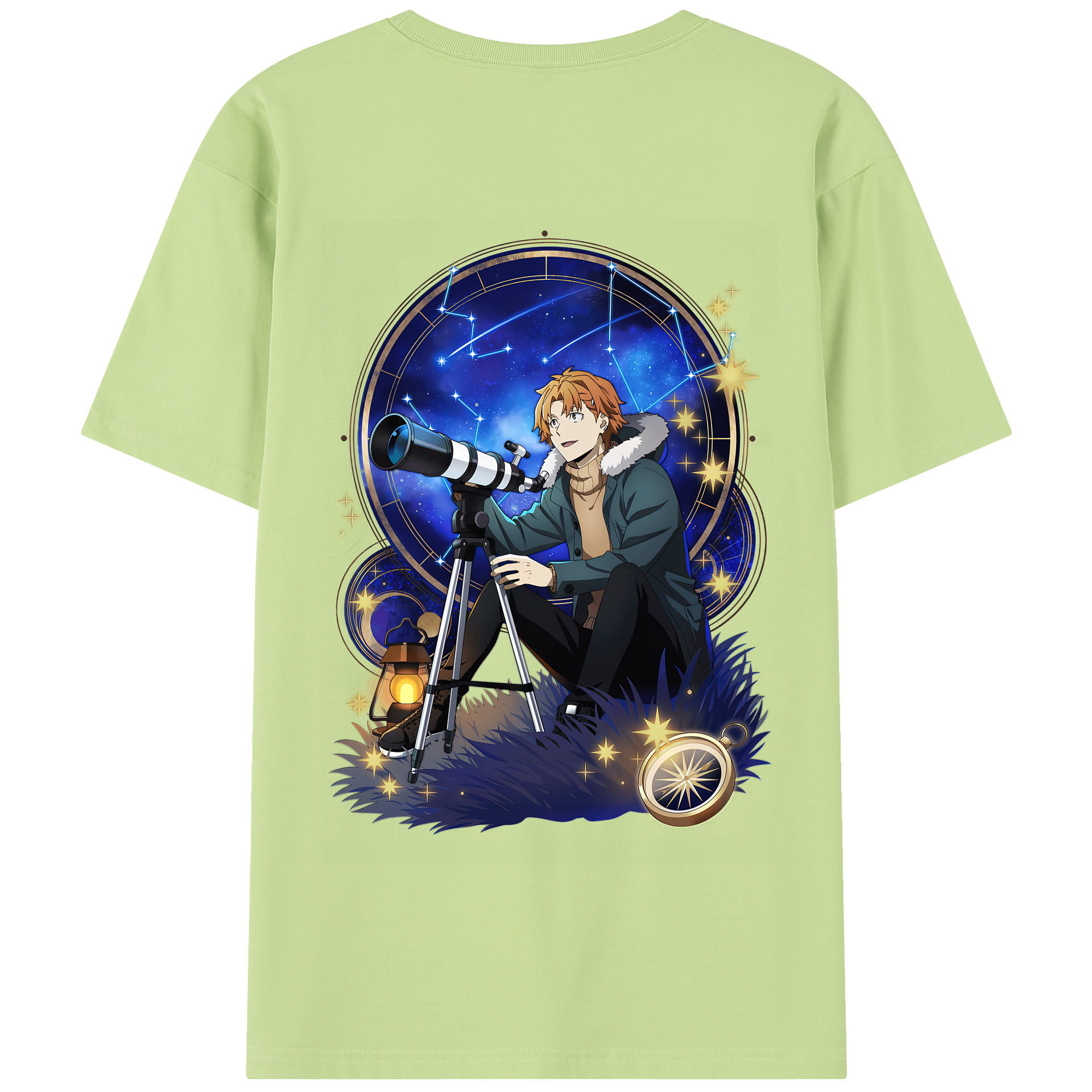 （画像用） 文豪ストレイドッグス Bungo Stray Dogs 綿100％半袖Tシャツ（背面プリント）
